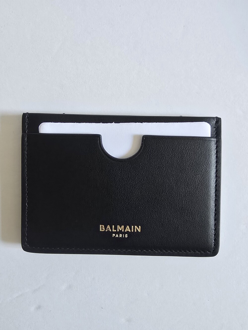 BALMAIN Leather Cardholder Black - Picture 3 of 10